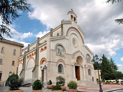 The church dedicated to the Sacred Family and the Capuchins Convent